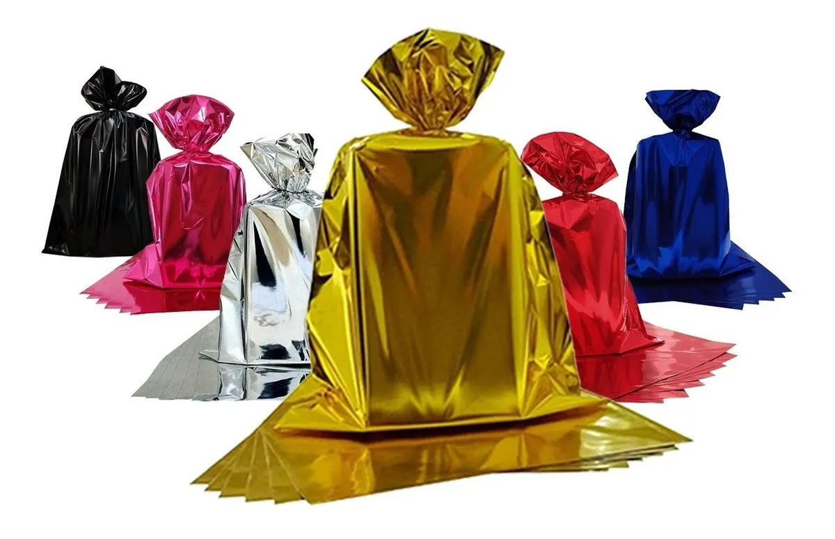  - Embalagens - 1 KIT = 50 UNIDADE/ $3 A UNIDADE - KIT    Cod. SACO DE PRESENTE COR NICA 25X36
